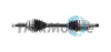 OPEL Полуось лев с ABS L=584mm 22/22 зуб. Combo 01-, Corsa C 00-, MERIVA A 1.6 16V 03-06, PORSCHE BOXSTER 2.7 04-06 TRAKMOTIVE 301117 (фото 1)