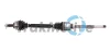 CITROEN Полуось прав L1=923mm L2=955mm 25/24 зуб. BERLINGO MULTISPACE (B9) 1.6 BlueHDi 100 14-, C4 II 1.4 VTi 95 09-, C4 2.0 16V 04-10, PEUGEOT 3008 1.6 VTi 09-16 TRAKMOTIVE 301216 (фото 1)