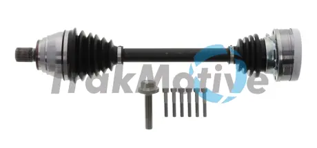 AUDI піввісь лів. L=535mm, L2=550mm 36 зуб. A3 1.4 TFSI 07-12, VW GOLF VI 1.2 TSI 08-12 TRAKMOTIVE 301690