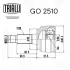 Шрус TRIALLI GO2510 (фото 2)