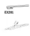 Щітка склоочисника каркасна задня 280мм ExactFit Rear Cadillac CTS, Ford Fiesta IV,V, Mondeo III (B) TRICO EX281 (фото 3)