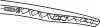 Щітка склоочисника каркасна задня 300мм ExactFit Rear Ford Kuga II, Seat Leon (10-) (B) TRICO EX304 (фото 1)