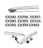 Щітка склоочисника каркасна задня 350мм Exact Fit Rear Ssangyong Korando (CK), Opel Zafira (B) TRICO EX359 (фото 3)