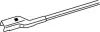 Щітка склоочисника безкаркасна 730мм Flex Beam Blade TRICO FX730 (фото 4)