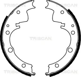 Комплект тормозных колодок TRISCAN 810010436