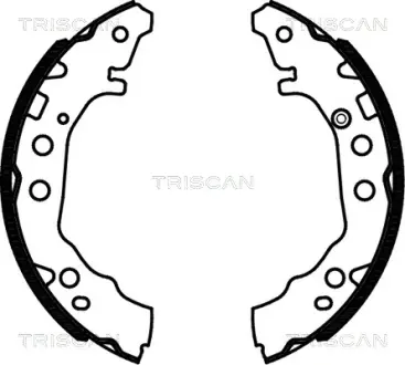 Комплект тормозных колодок TRISCAN 810013052