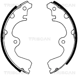 Комплект тормозных колодок TRISCAN 810013534