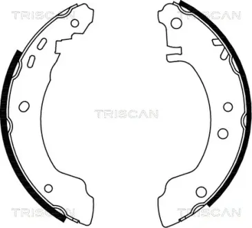 Комплект тормозных колодок TRISCAN 810014531