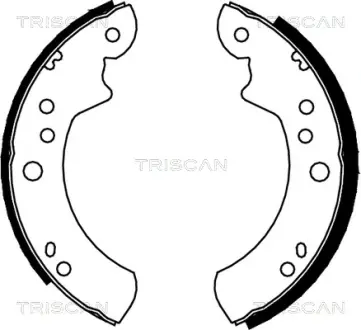 Комплект тормозных колодок TRISCAN 810016443