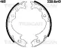 Комплект тормозных колодок TRISCAN 810016460 (фото 1)