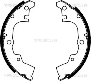 Комплект тормозных колодок TRISCAN 810041414