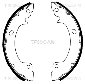 Комплект тормозных колодок TRISCAN 810043529