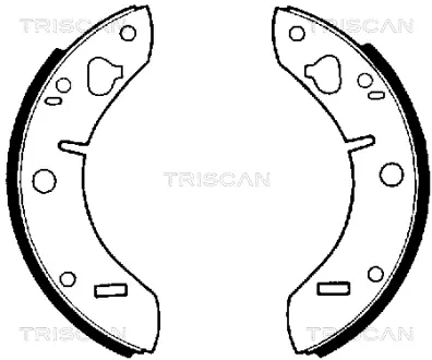 Комплект тормозных колодок TRISCAN 810065011