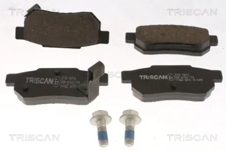 Комплект тормозных колодок, дисковый тормоз TRISCAN 811010014