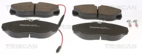 Комплект тормозных колодок, дисковый тормоз TRISCAN 811010020
