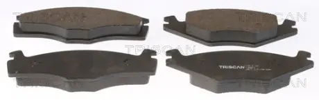 Комплект тормозных колодок, дисковый тормоз TRISCAN 811010022