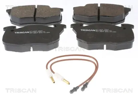 Комплект тормозных колодок, дисковый тормоз TRISCAN 811010044
