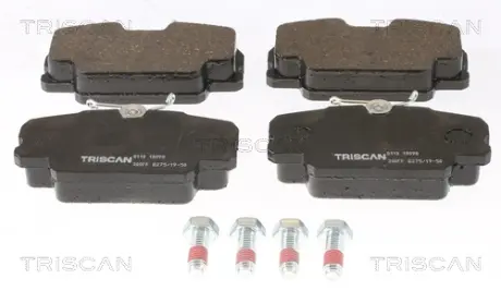 Комплект тормозных колодок, дисковый тормоз TRISCAN 811010098