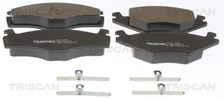 Комплект тормозных колодок, дисковый тормоз TRISCAN 811010116