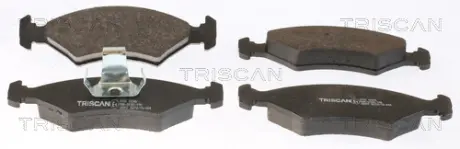 Комплект тормозных колодок, дисковый тормоз TRISCAN 811010506
