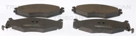 Комплект тормозных колодок, дисковый тормоз TRISCAN 811010517