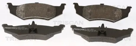 Комплект тормозных колодок, дисковый тормоз TRISCAN 811010520