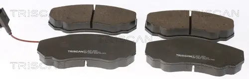Комплект тормозных колодок, дисковый тормоз TRISCAN 811010531 (фото 1)