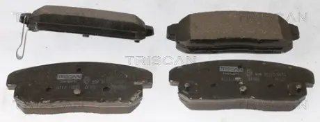 Комплект тормозных колодок, дисковый тормоз TRISCAN 811010551