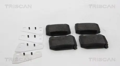 Комплект тормозных колодок, дисковый тормоз TRISCAN 811010586