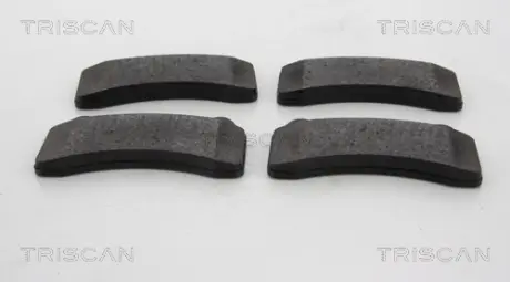 Комплект тормозных колодок, дисковый тормоз TRISCAN 811010588