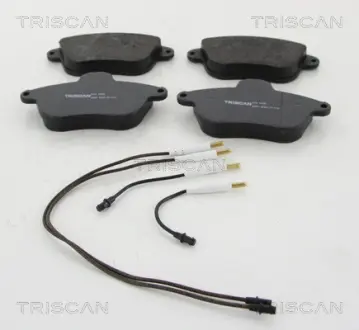 Комплект тормозных колодок, дисковый тормоз TRISCAN 811010605