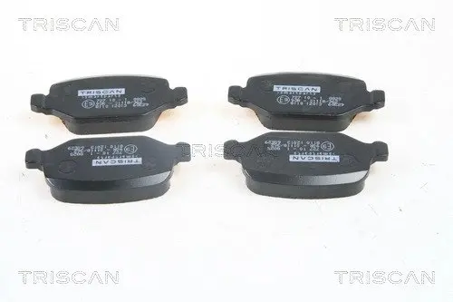 Комплект тормозных колодок, дисковый тормоз TRISCAN 811012013 (фото 1)
