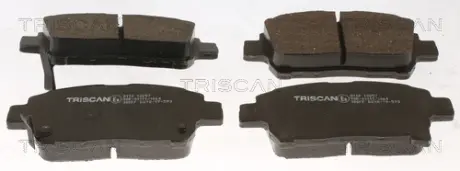 Комплект тормозных колодок, дисковый тормоз TRISCAN 811013057