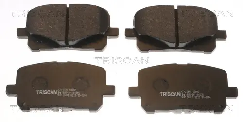 Комплект тормозных колодок, дисковый тормоз TRISCAN 811013092 (фото 1)