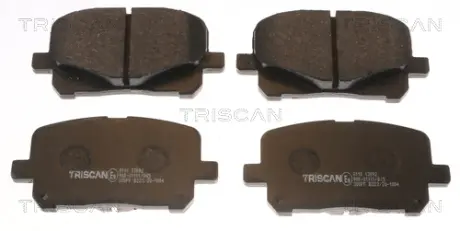 Комплект тормозных колодок, дисковый тормоз TRISCAN 811013092