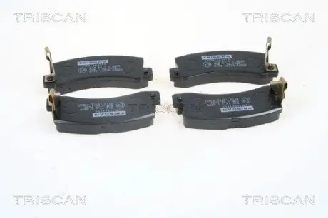 Комплект тормозных колодок, дисковый тормоз TRISCAN 811013172