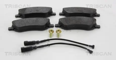 Комплект тормозных колодок, дисковый тормоз TRISCAN 811015060