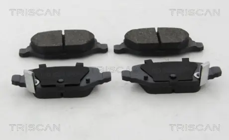 Комплект тормозных колодок, дисковый тормоз TRISCAN 811015069
