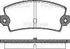 Комплект тормозных колодок, дисковый тормоз TRISCAN 811015862 (фото 1)