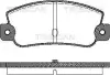 Комплект тормозных колодок, дисковый тормоз TRISCAN 811015993 (фото 1)