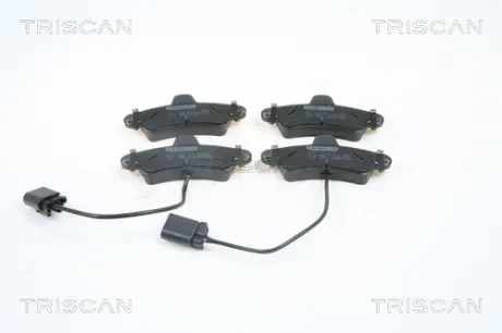Комплект тормозных колодок, дисковый тормоз TRISCAN 811016015