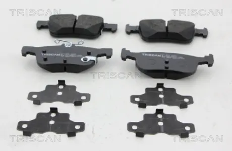 Комплект тормозных колодок, дисковый тормоз TRISCAN 811016033