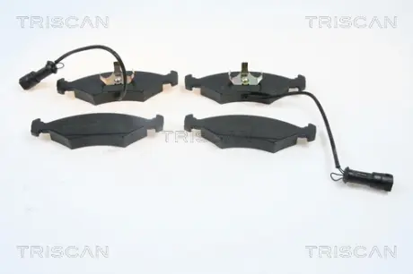 Комплект тормозных колодок, дисковый тормоз TRISCAN 811016817
