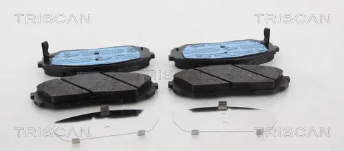 Комплект тормозных колодок, дисковый тормоз TRISCAN 811018028 (фото 1)