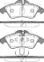 Комплект тормозных колодок, дисковый тормоз TRISCAN 811023008 (фото 1)