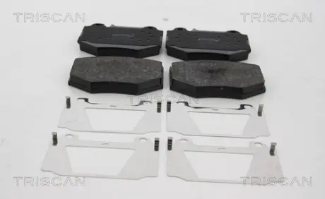 Комплект тормозных колодок, дисковый тормоз TRISCAN 811023041