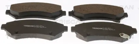 Комплект тормозных колодок, дисковый тормоз TRISCAN 811024014