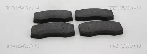 Комплект тормозных колодок, дисковый тормоз TRISCAN 811025039 (фото 1)