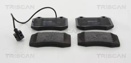 Комплект тормозных колодок, дисковый тормоз TRISCAN 811029073