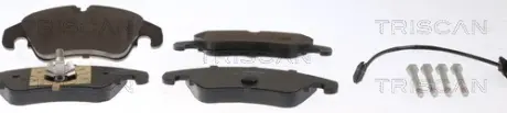 Комплект тормозных колодок, дисковый тормоз TRISCAN 811029080